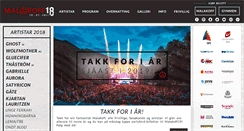 Desktop Screenshot of malakoff.no